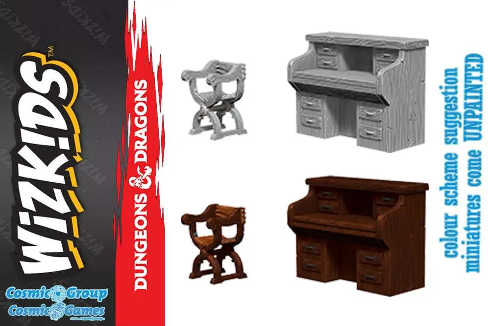 Figurine wizkids um desk chairs